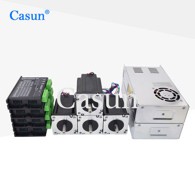Good price Casun 2 Phase Nema 23 hybrid stepper motor 57x57x56mm 1.2N.m high torque 2.8A with 4 axis / 3axis  for CNC for Engraving machine online