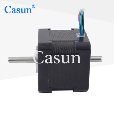 precise position control Double Stepper Motor NEMA 17 42*42*40mm With CE ROHS ISO
