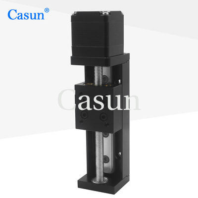 Casun Nema 11 Stepper Motor Linear Actuator 0.6A Linear Guide Slide And Stroke Customisable 50mm-900mm