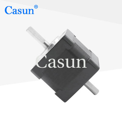 Casun Nema 14 Hollow Shaft Stepper Motor High Precision 2.7 V DC 1.0 AMP for CNC Machine