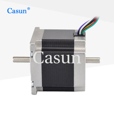 Dual Shaft 1.8 Degree 4 Phase 1.26N.m DC NEMA 23 Hybrid Stepper Motor CNC Robot