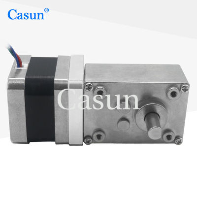 Casun Nema 17 Hybrid Stepper Motor with Worm gear reducer 270mN.m 2.93V 36:1 Ratio